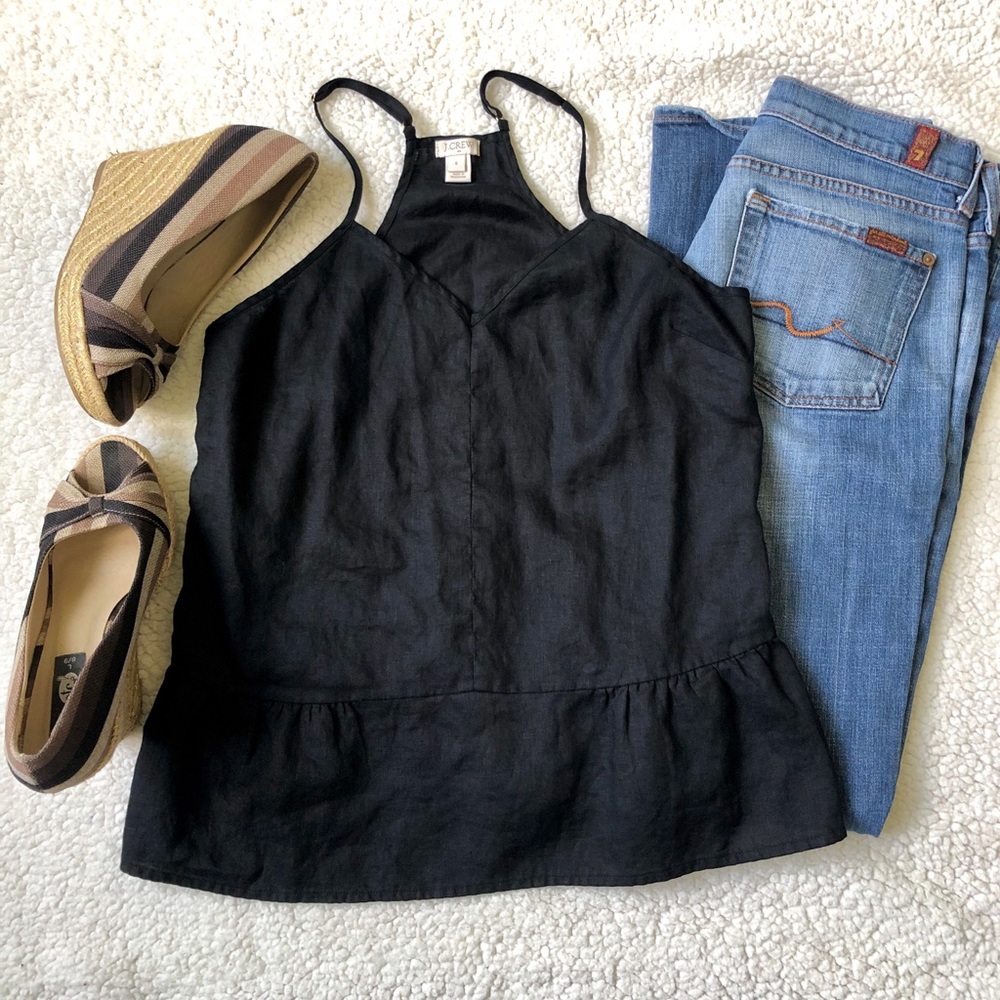 J.Crew Linen Cami Top